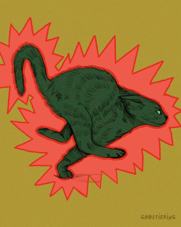 "running wild" digital piece (2023)