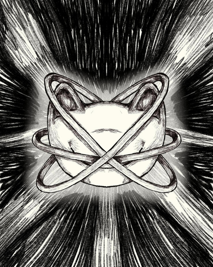 "into the meowniverse" digital piece (2022)